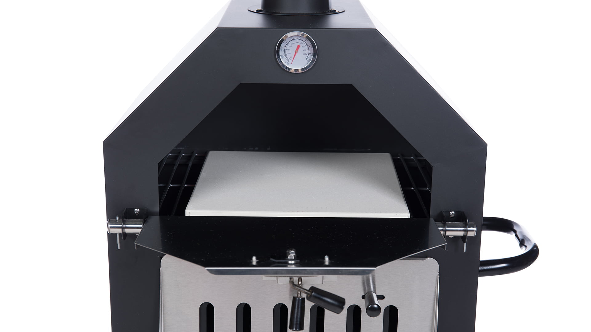 lorenzo outdoor oven zwart