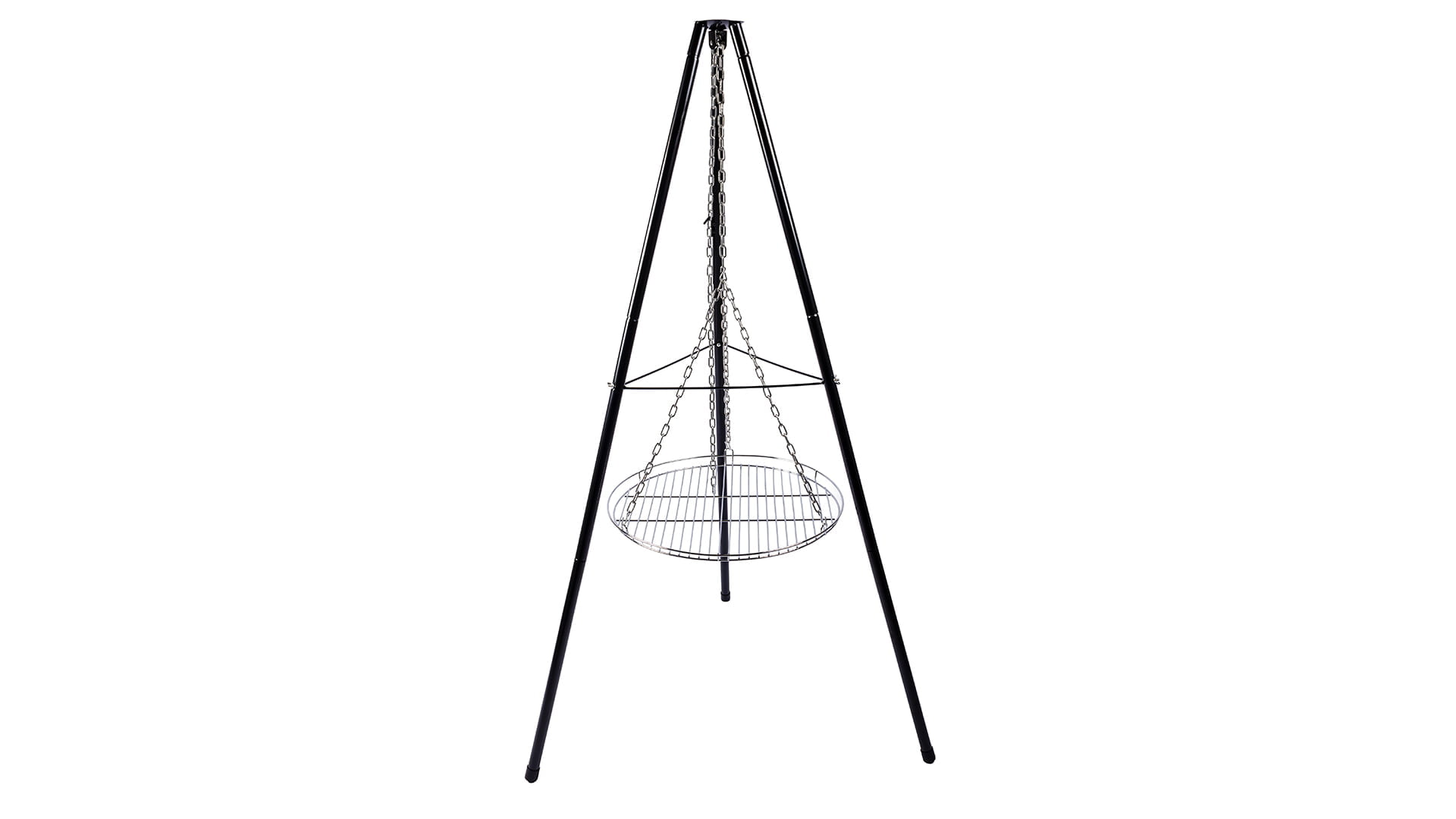 el paso barbecue tripod zwart/zilver