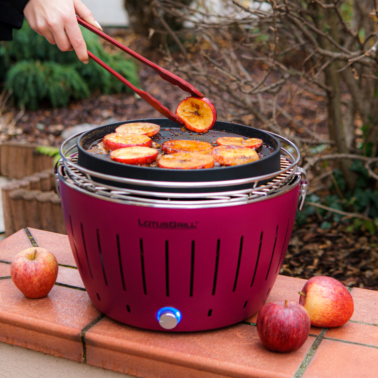lotusgrill classic tafelbarbecue Ø350mm paars