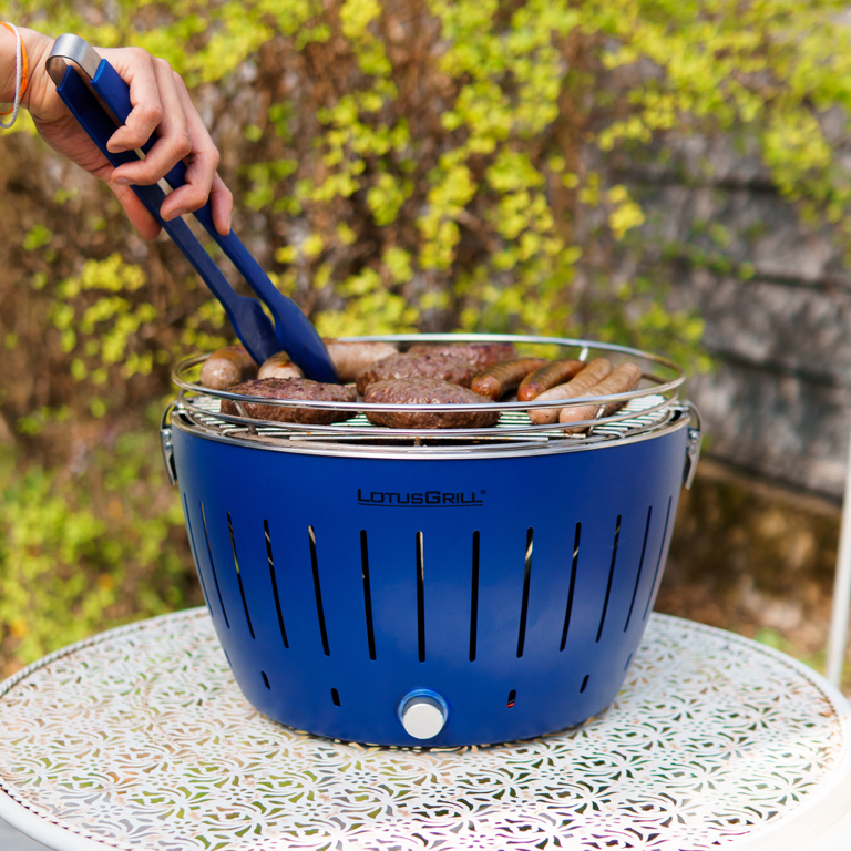 lotusgrill classic tafelbarbecue Ø350mm diepblauw