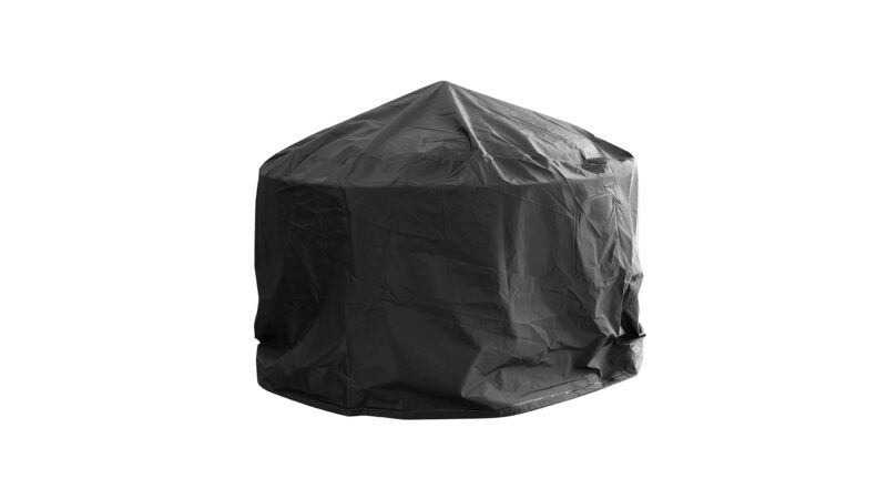 cover firepit l zwart