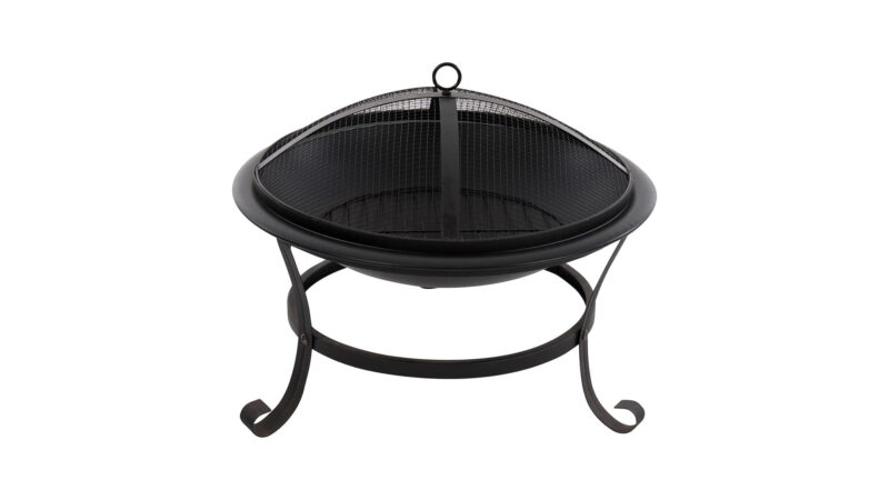 atlanta vuurschaal zwart
