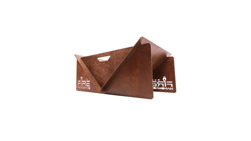 v vuurschaal handmade roest
