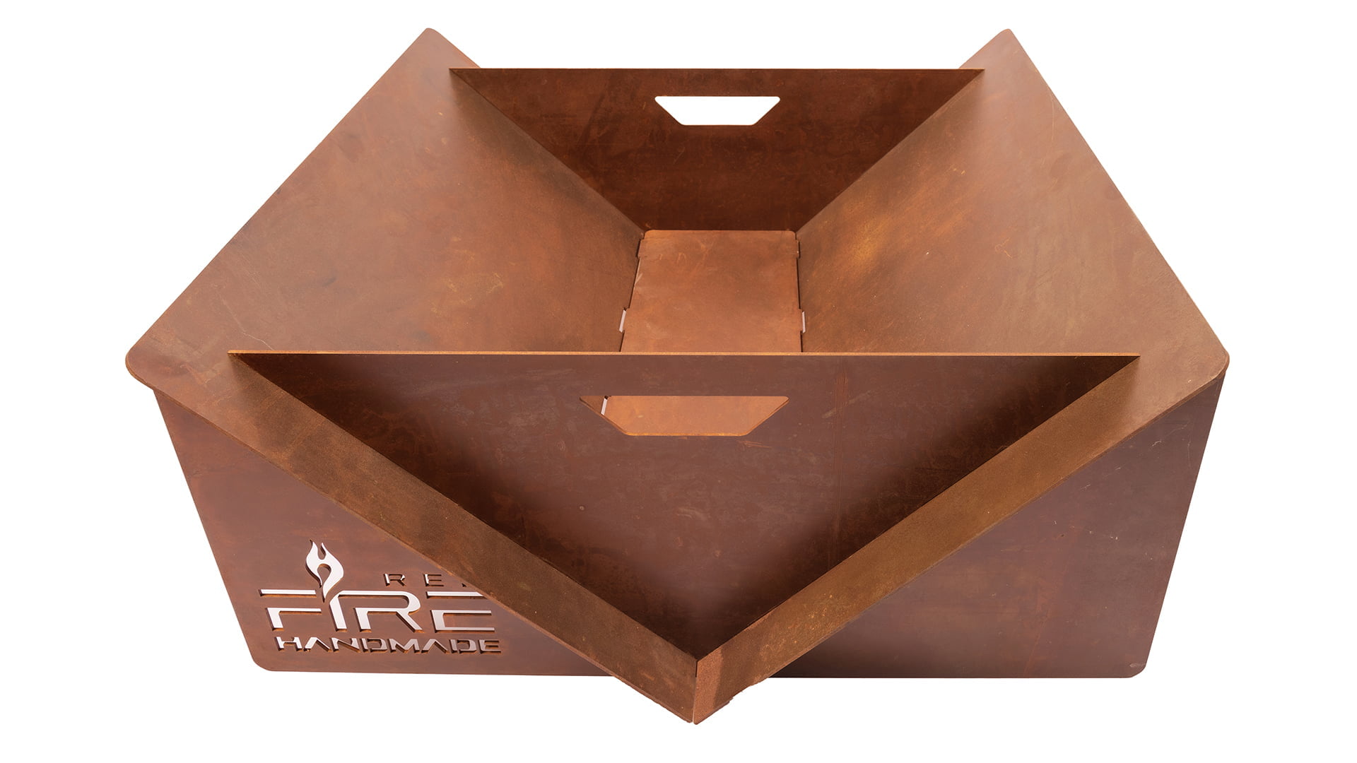 v vuurschaal handmade roest