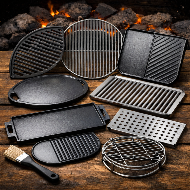 BBQ Roosters & Platen