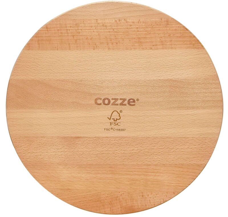 serveerplank voor pizza bamboe diameter 35 cm