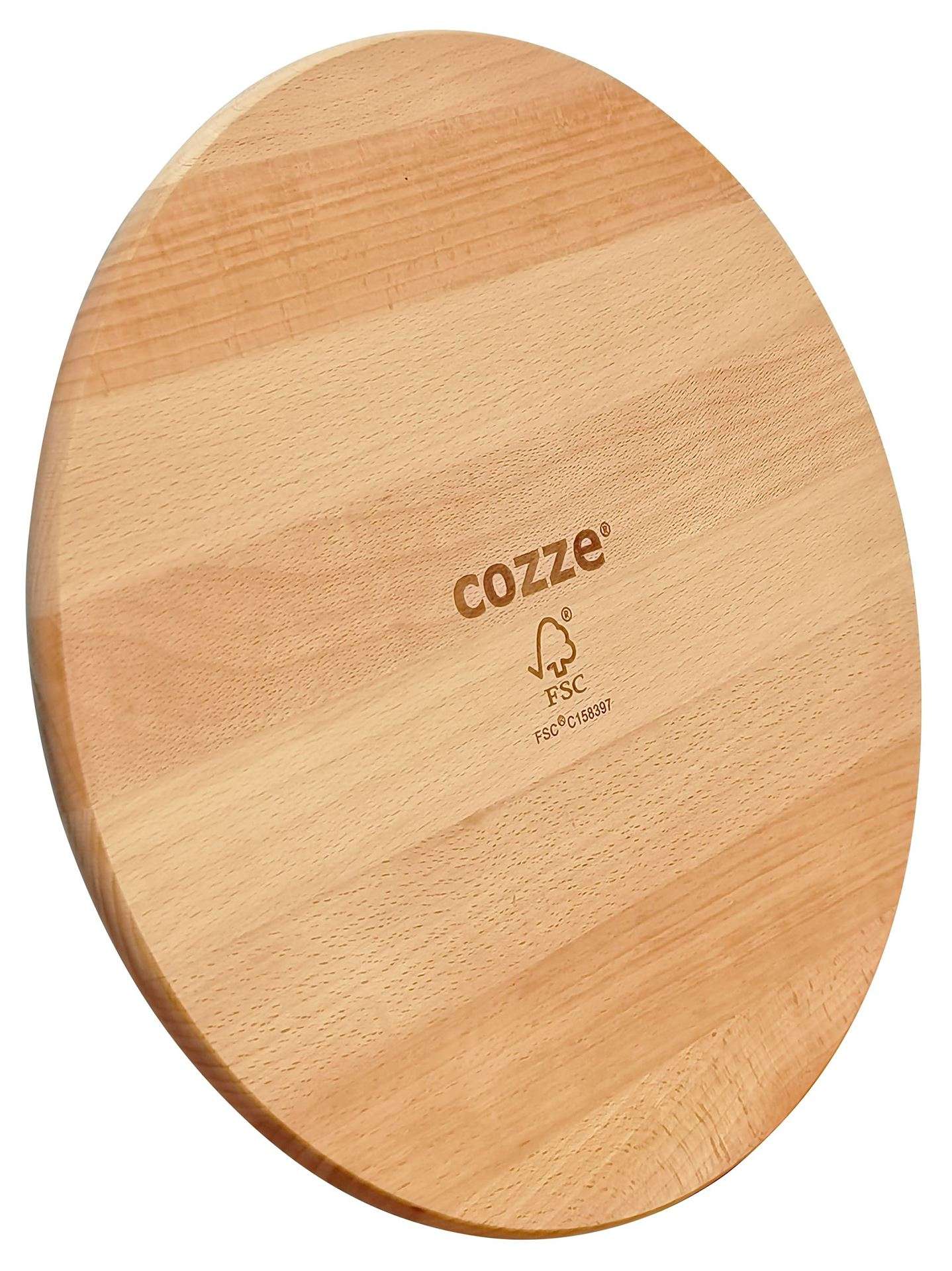 serveerplank voor pizza bamboe diameter 35 cm