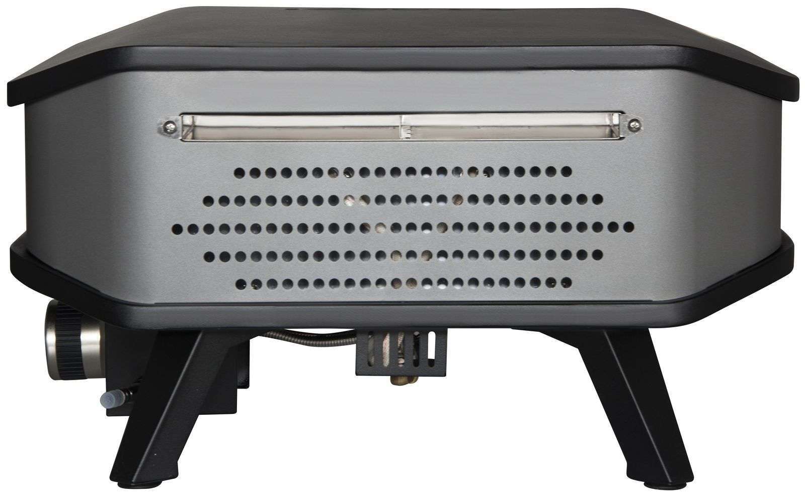 pizza oven gas 17" met pizzasteen 30 mbar 5.0 kw