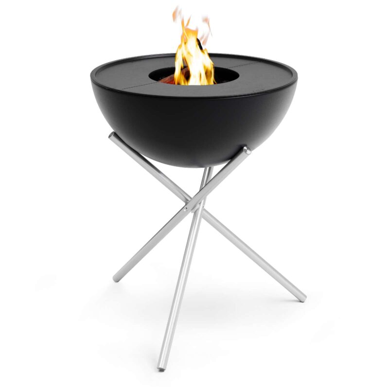 bowl 70 vuurschaal plancha bbq set hoog