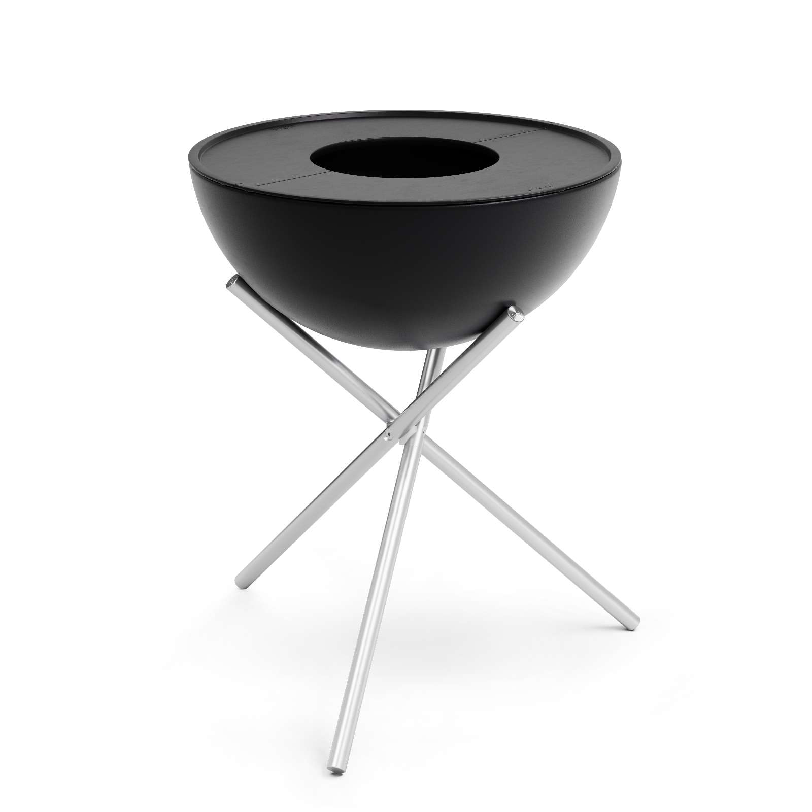 bowl 70 vuurschaal plancha bbq set hoog