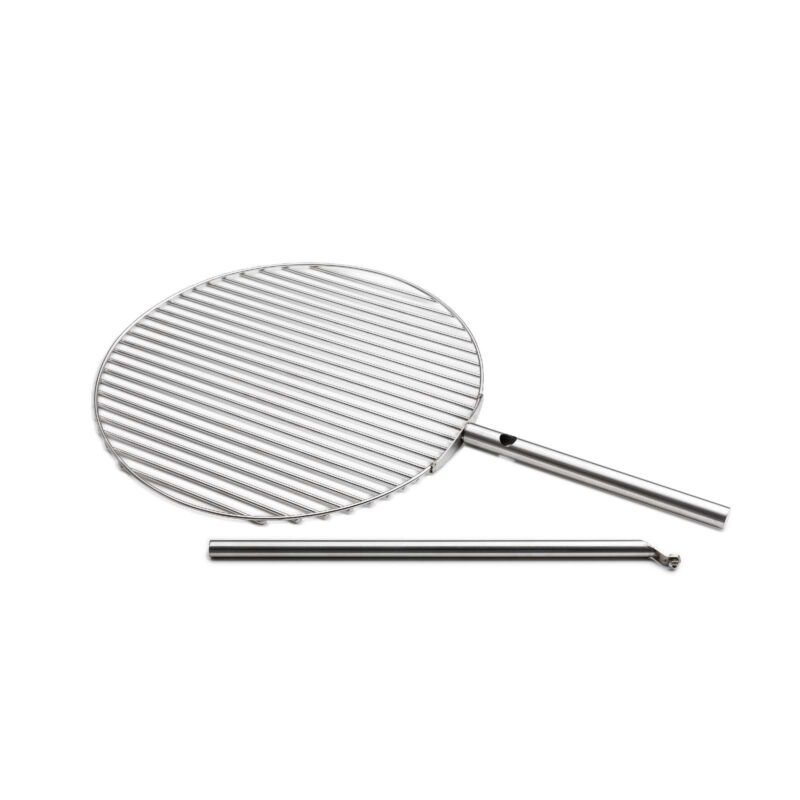 triple vuurschaal grillrooster met houder 55 cm