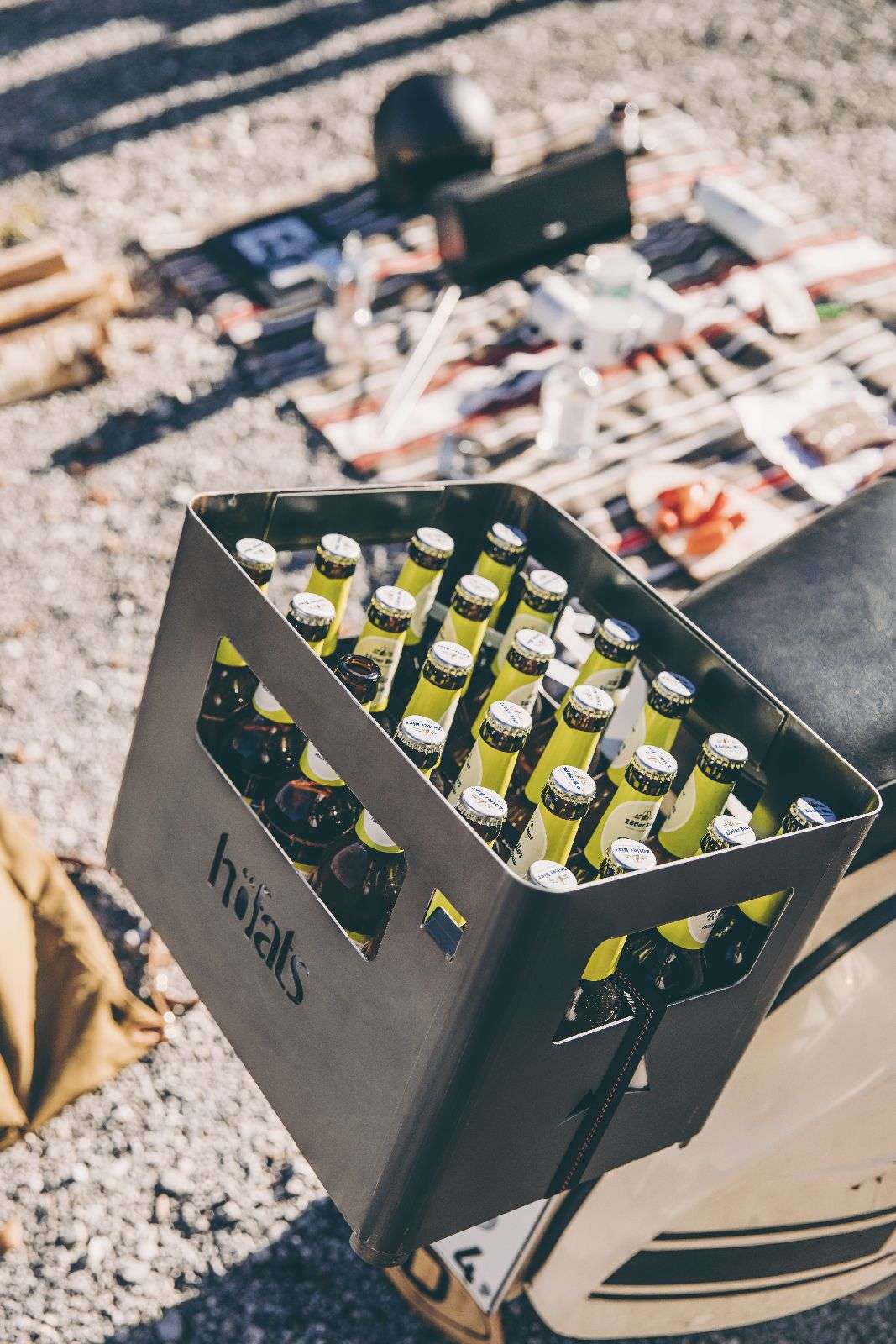 beer box vuurkorf
