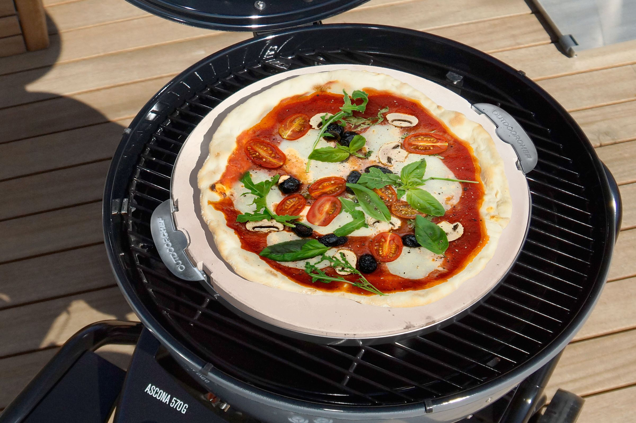 bbq accessoire pizza steen voor type 570
