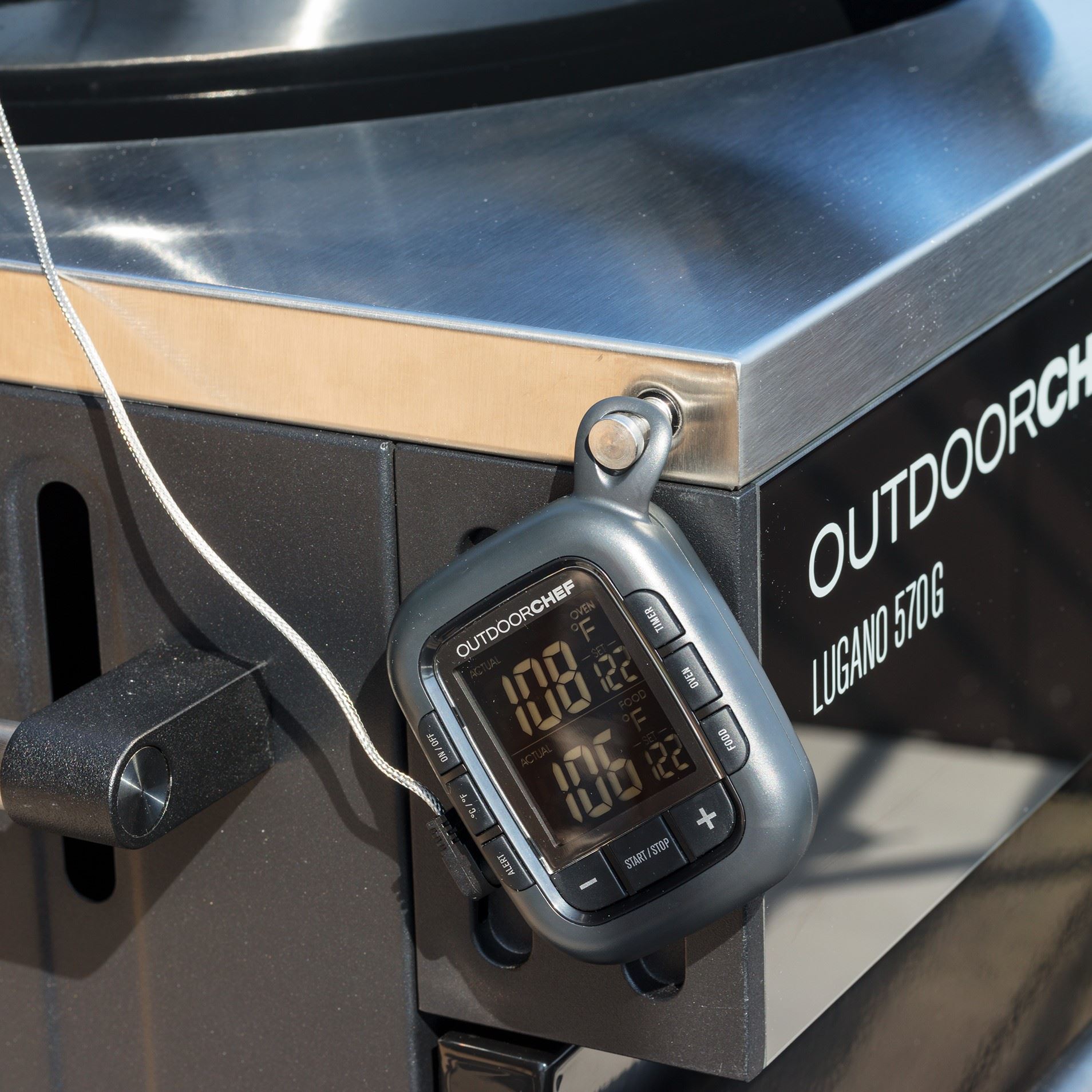 bbq accessoire kerntemperatuurmeter check gourmet