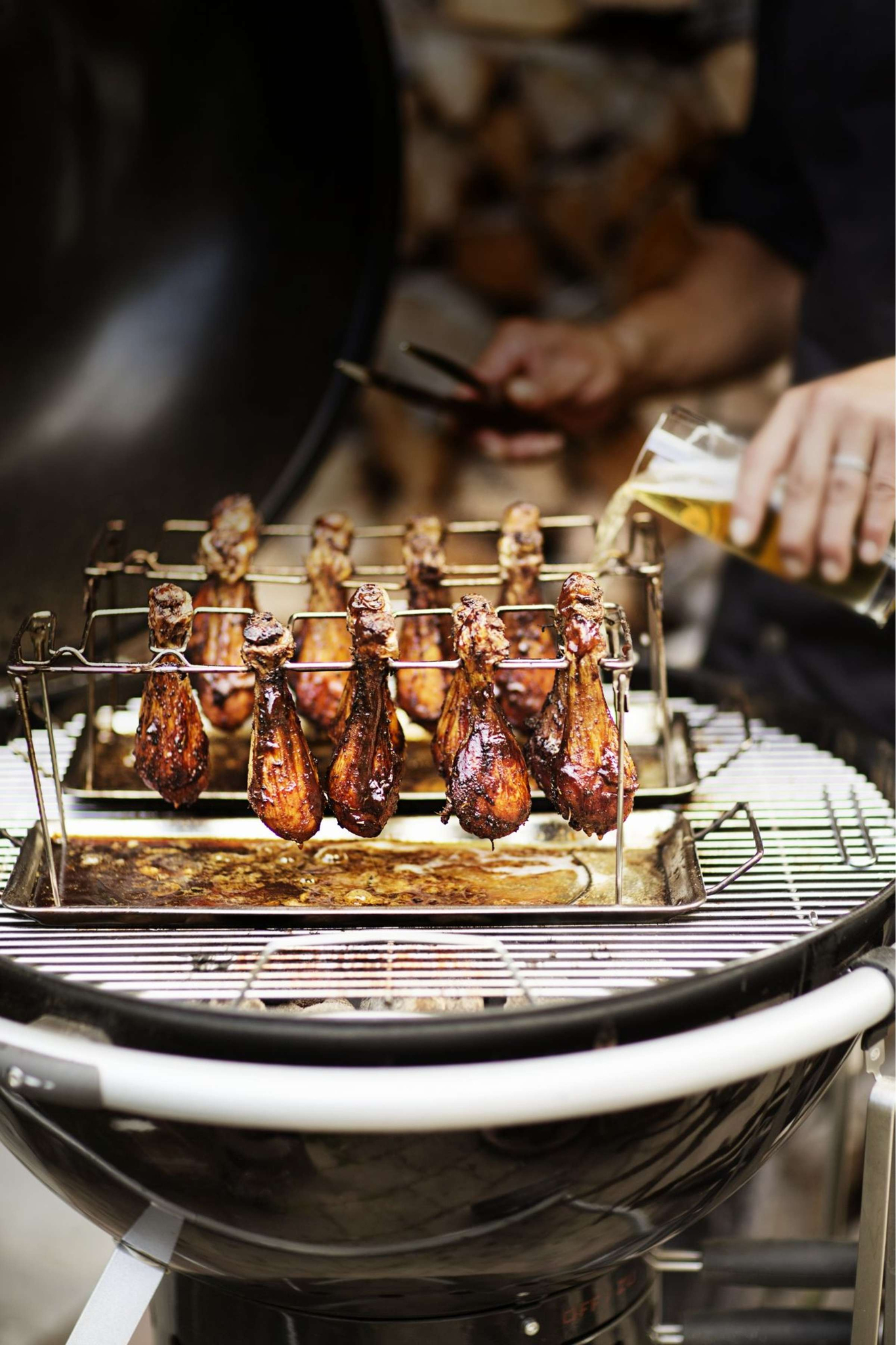 bbq accessoire braadrek kippenbouten