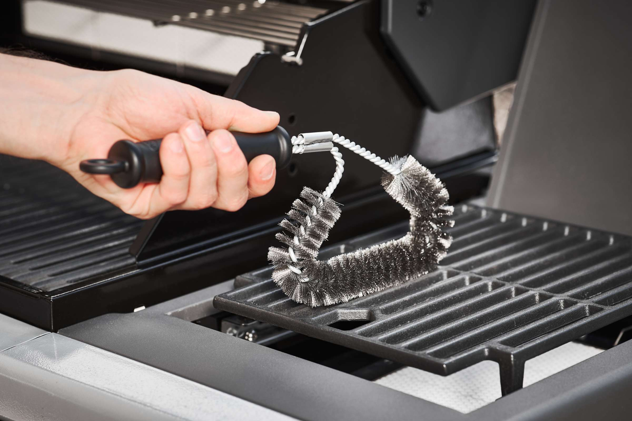 bbq accessoire gapx reinigingsborstel grillrooster