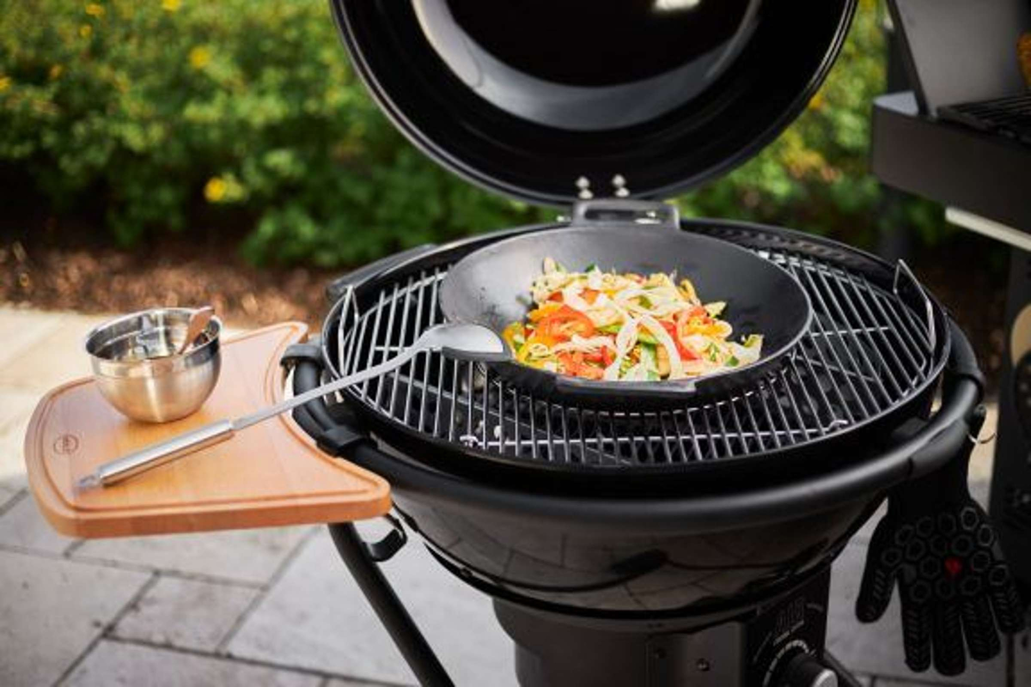 bbq accessoires woklepel