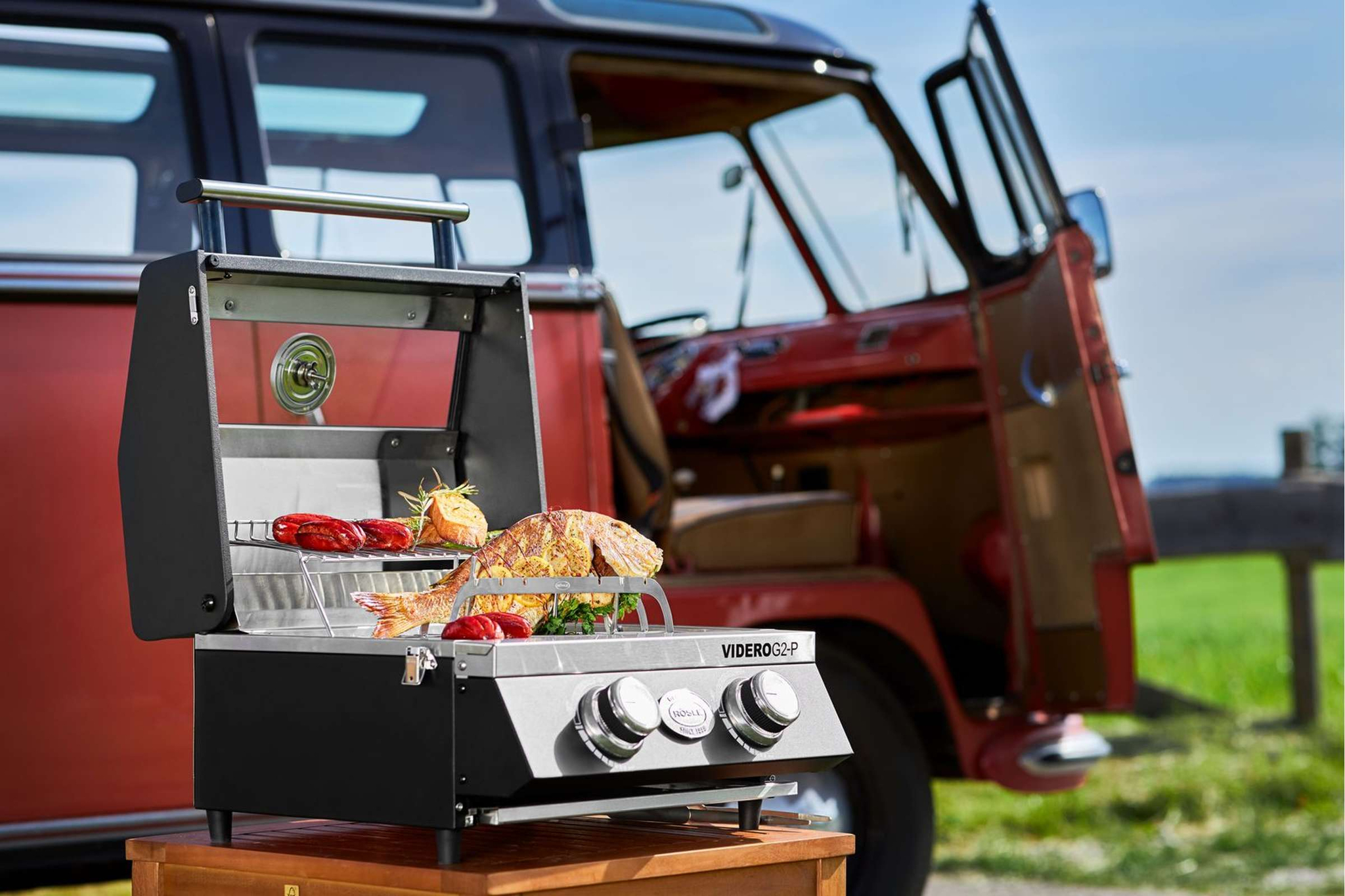 barbecue gas videro g2 p 30mbar