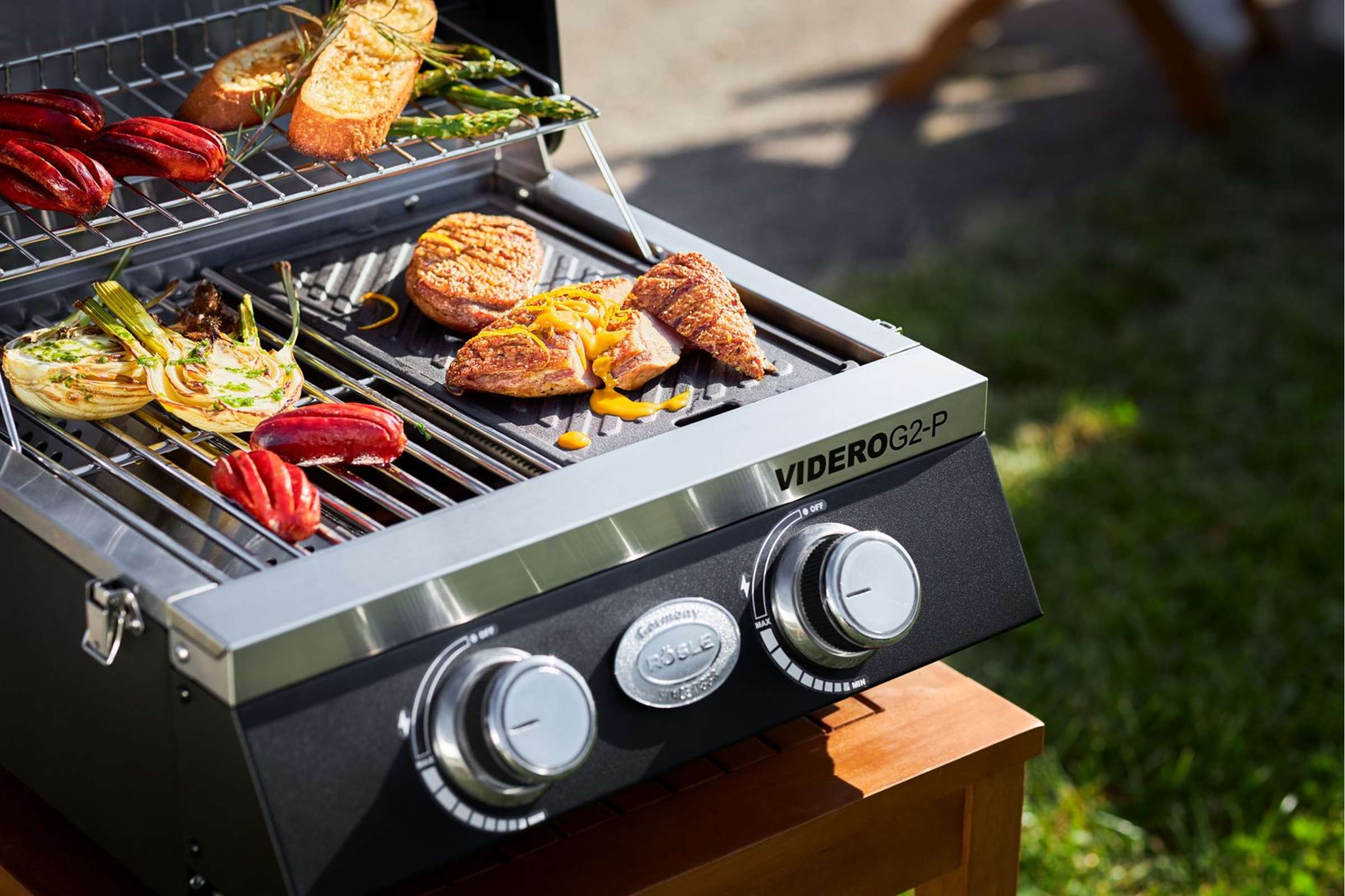 barbecue gas videro g2 p 30mbar