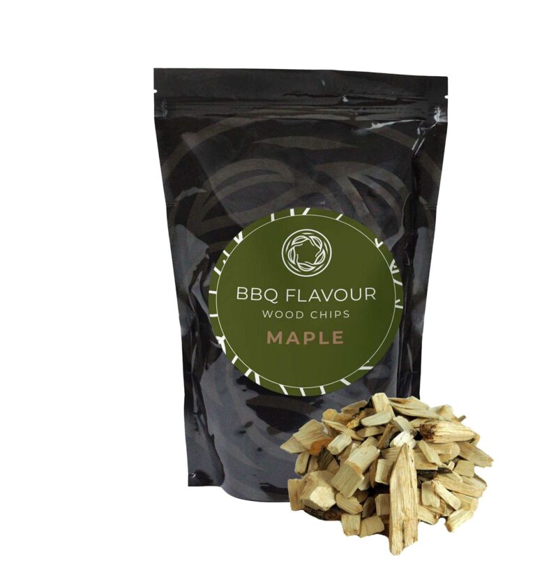 bbq flavour accessoire houtsnippers maple 500 gr