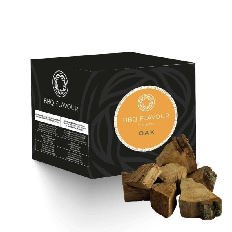 bbq flavour accessoire brokken eik 500 gr