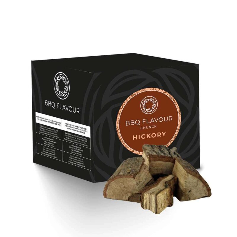 bbq flavour accessoire flavour brokken hickory 500gr