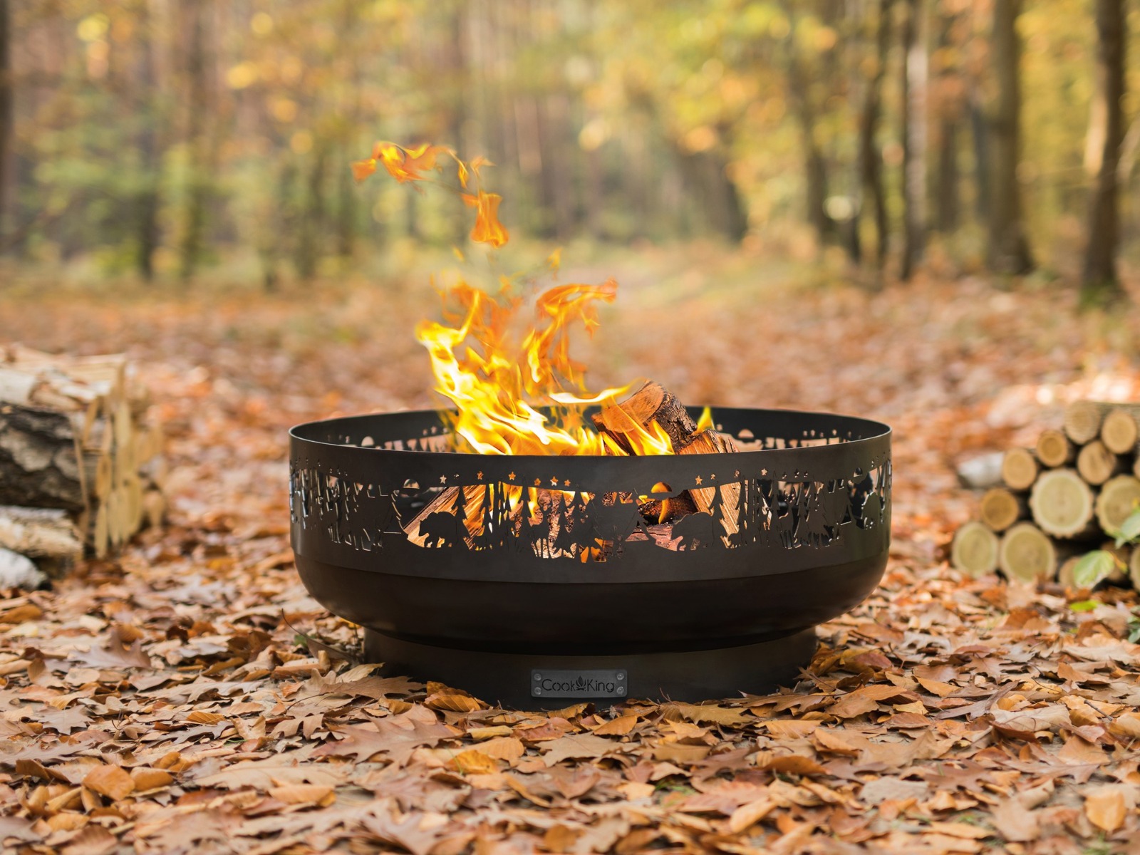 80 cm fire bowl “forest”