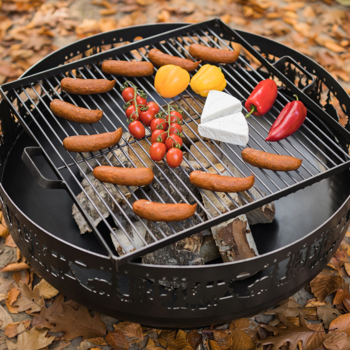 80 cm fire bowl “forest”