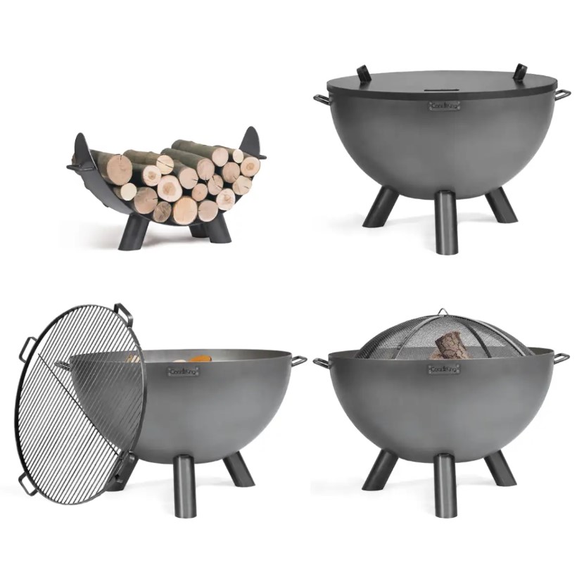 85 cm premium deep fire bowl “kongo”