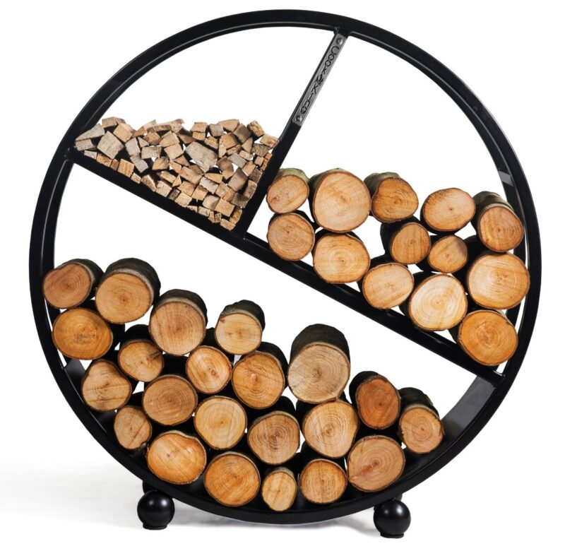 wood rack “diego” 80cm