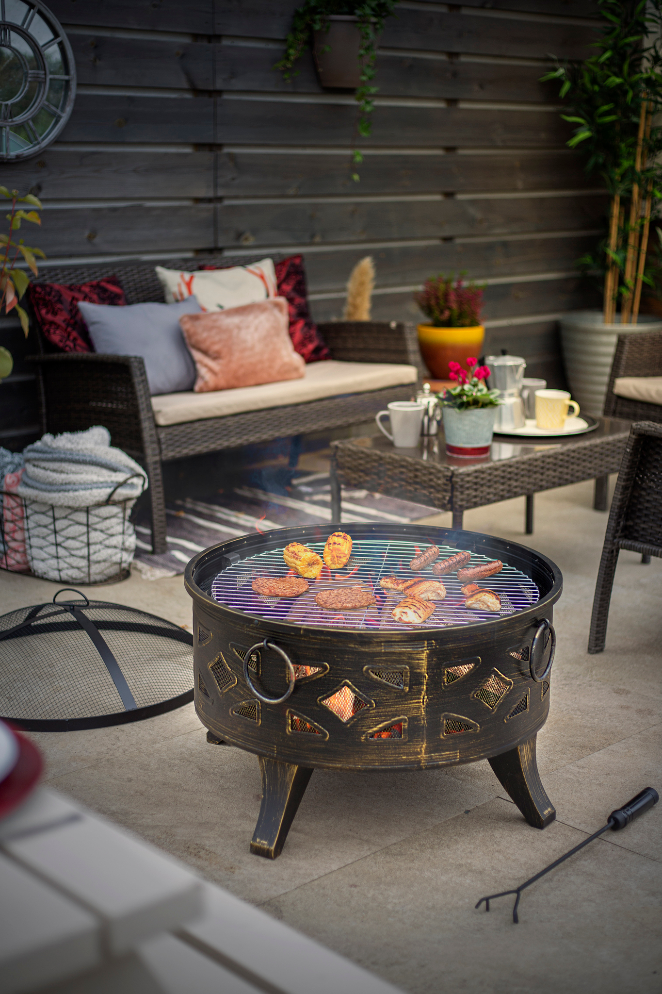 fire basket diamond