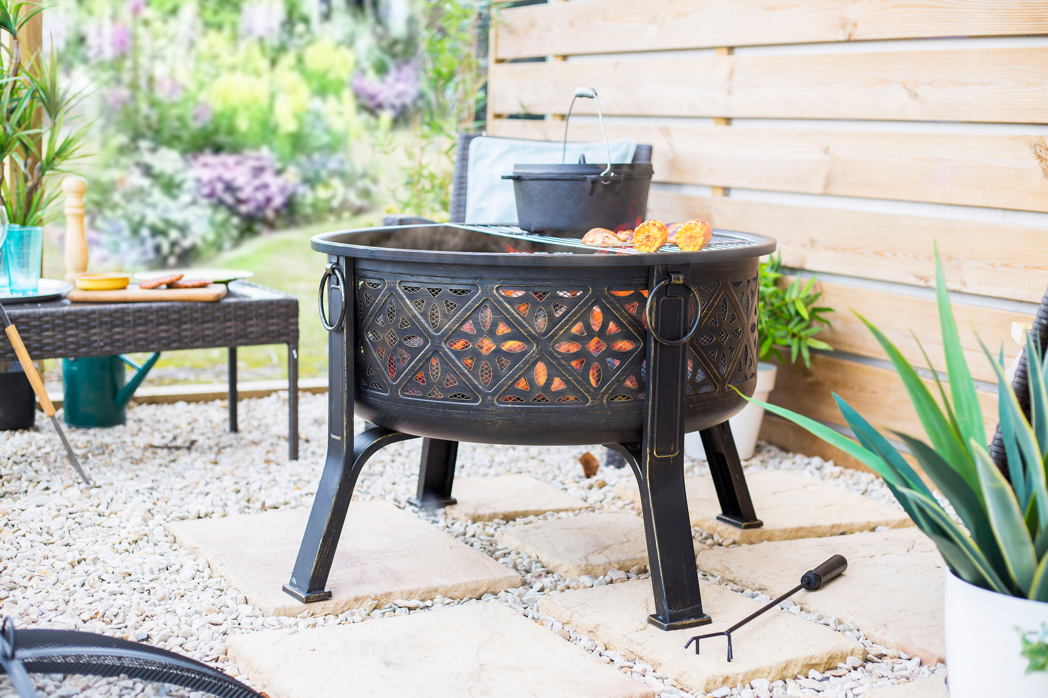 fire basket moresque