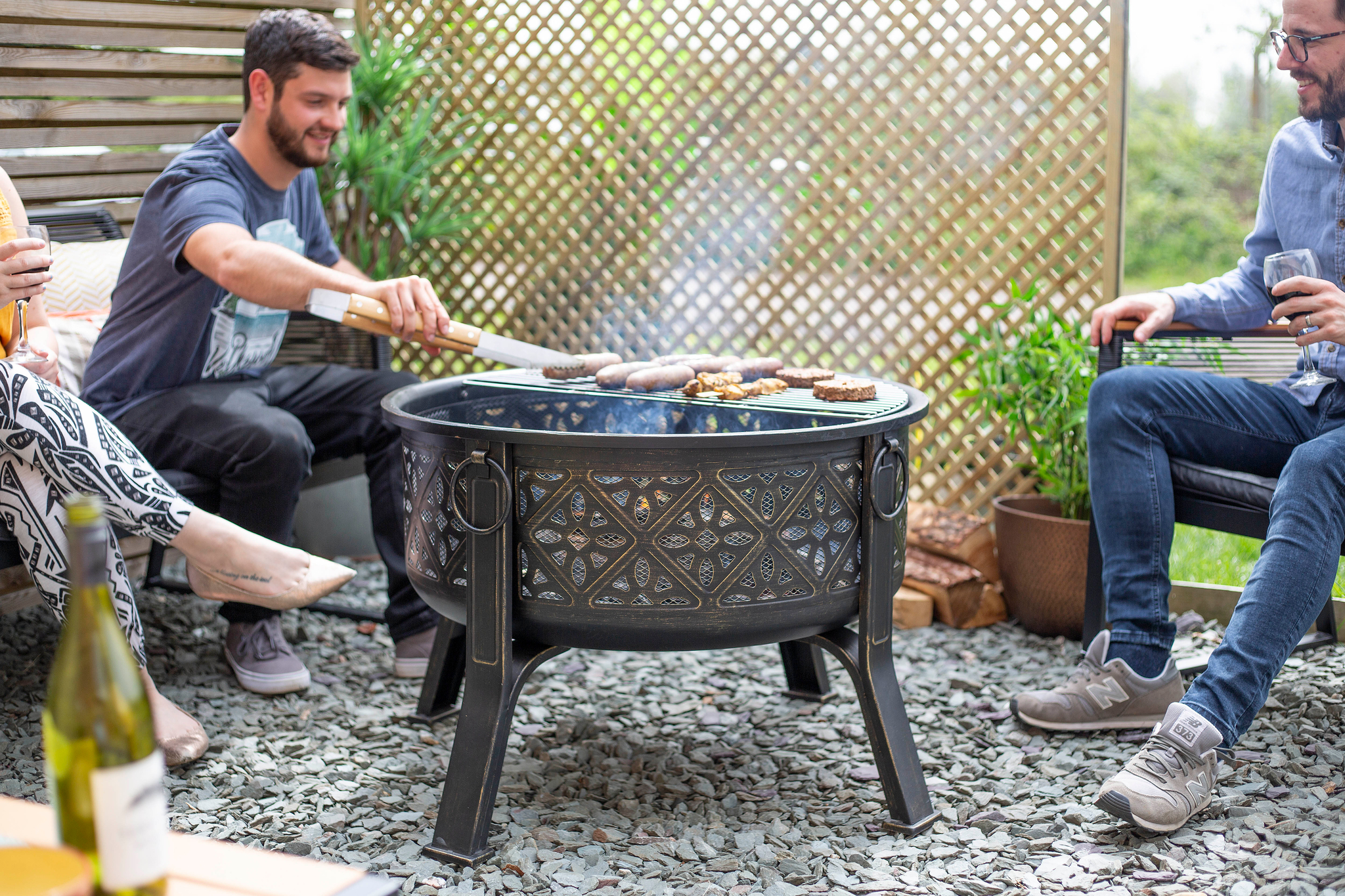 fire basket moresque