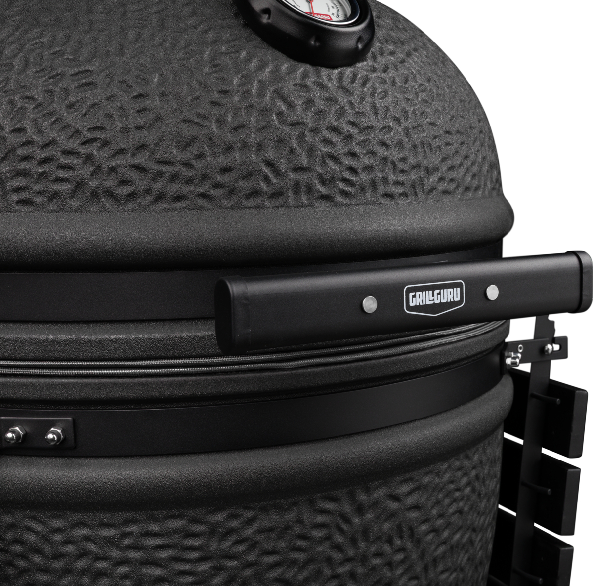 grill guru prime matt black medium – keramische kamado bbq Ø40 cm