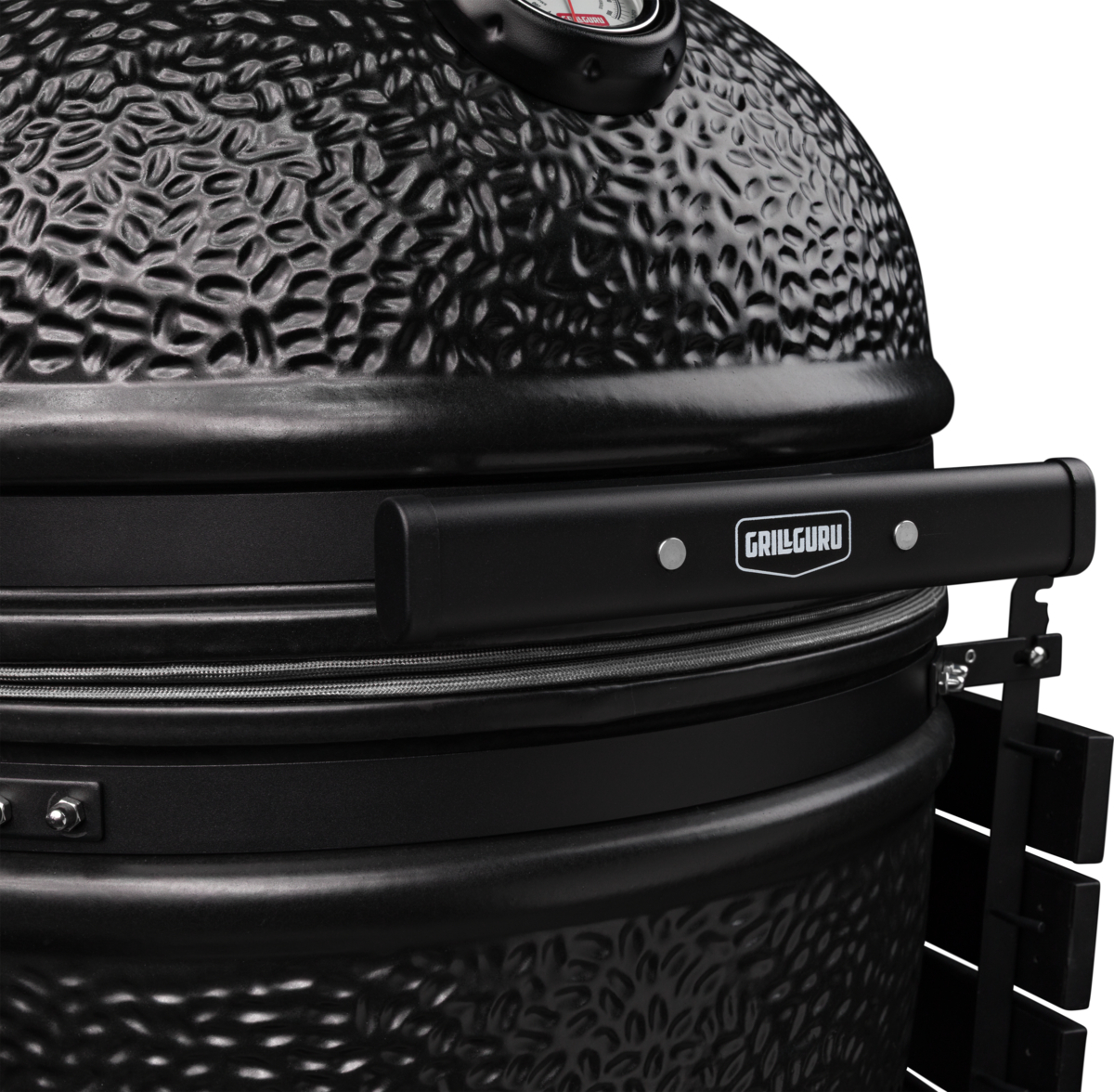 grill guru prime satin black xl – keramische kamado bbq Ø55 cm
