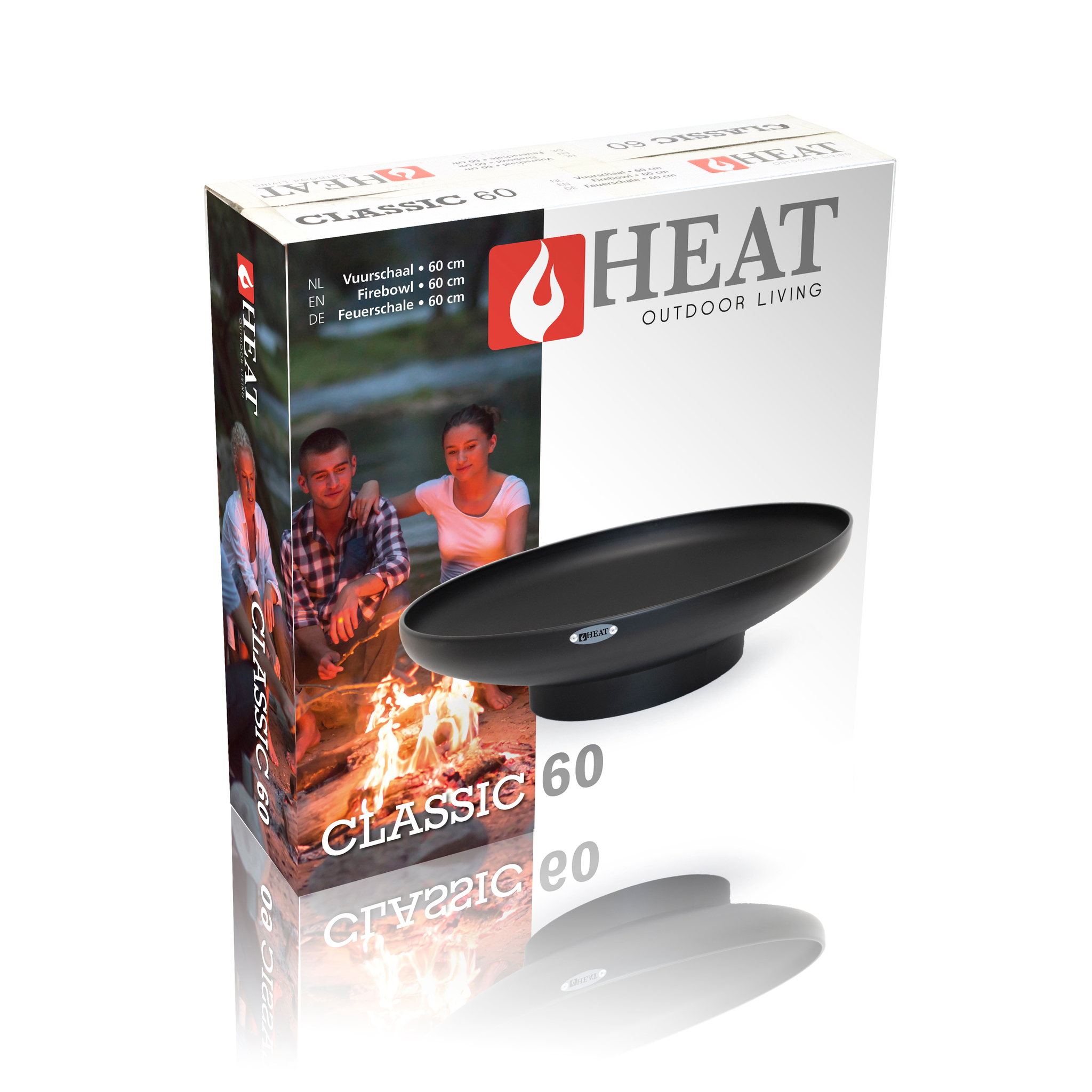 heat fire bowl Ø60 black