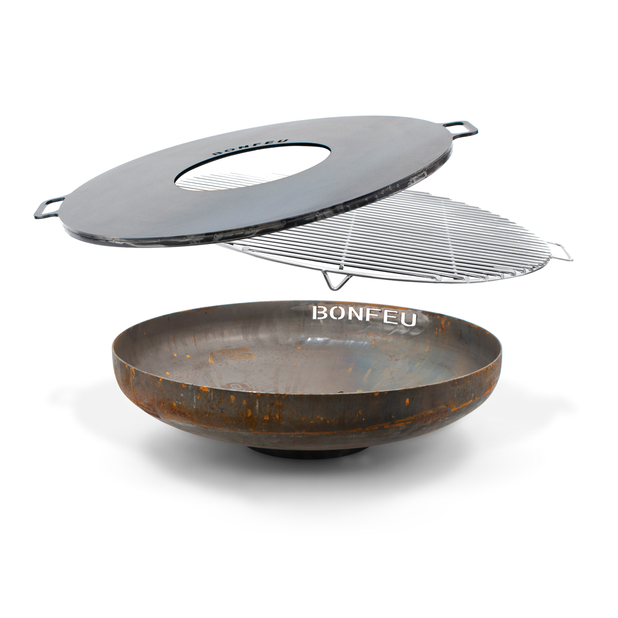 bonfeu fire bowl 100 corten