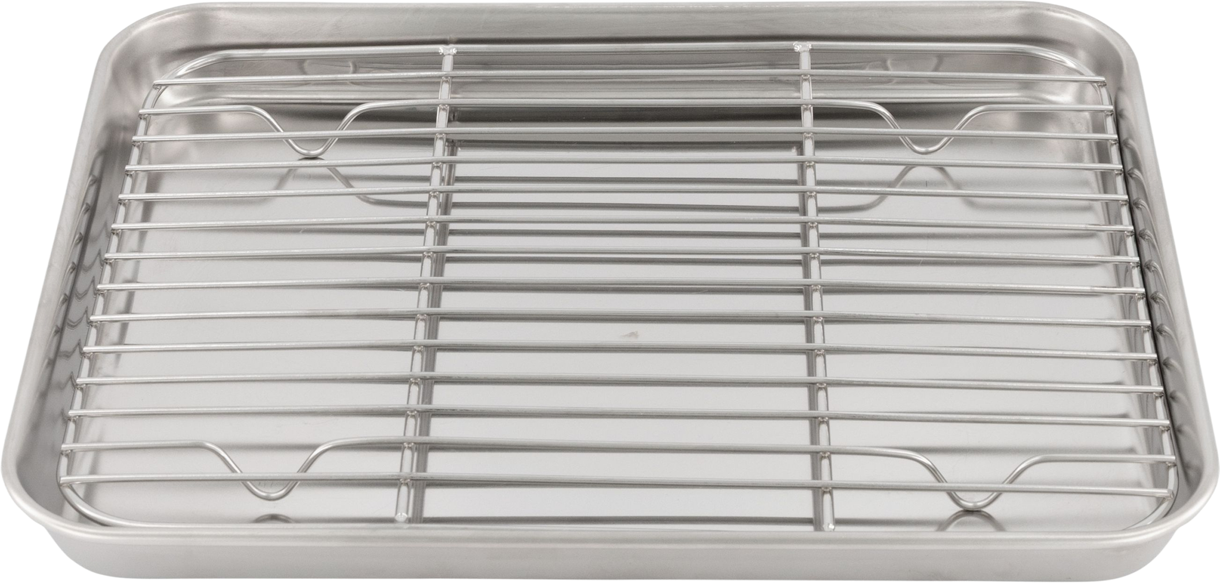 grill guru tray & cooling rack large – grote druipbak & koelrek