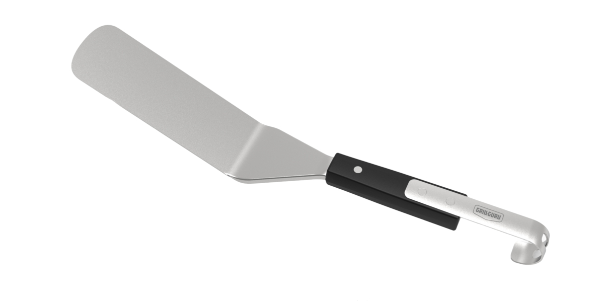 grill guru bbq meat flipper – rvs vleeshaak voor kamado
