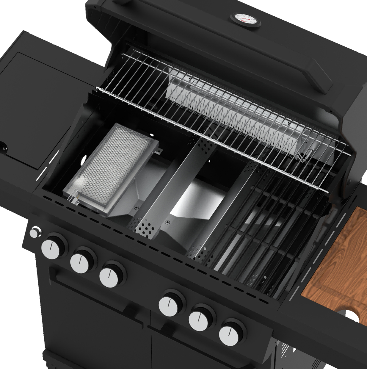 grill guru gas burner 4 – gasbarbecue met 4 branders