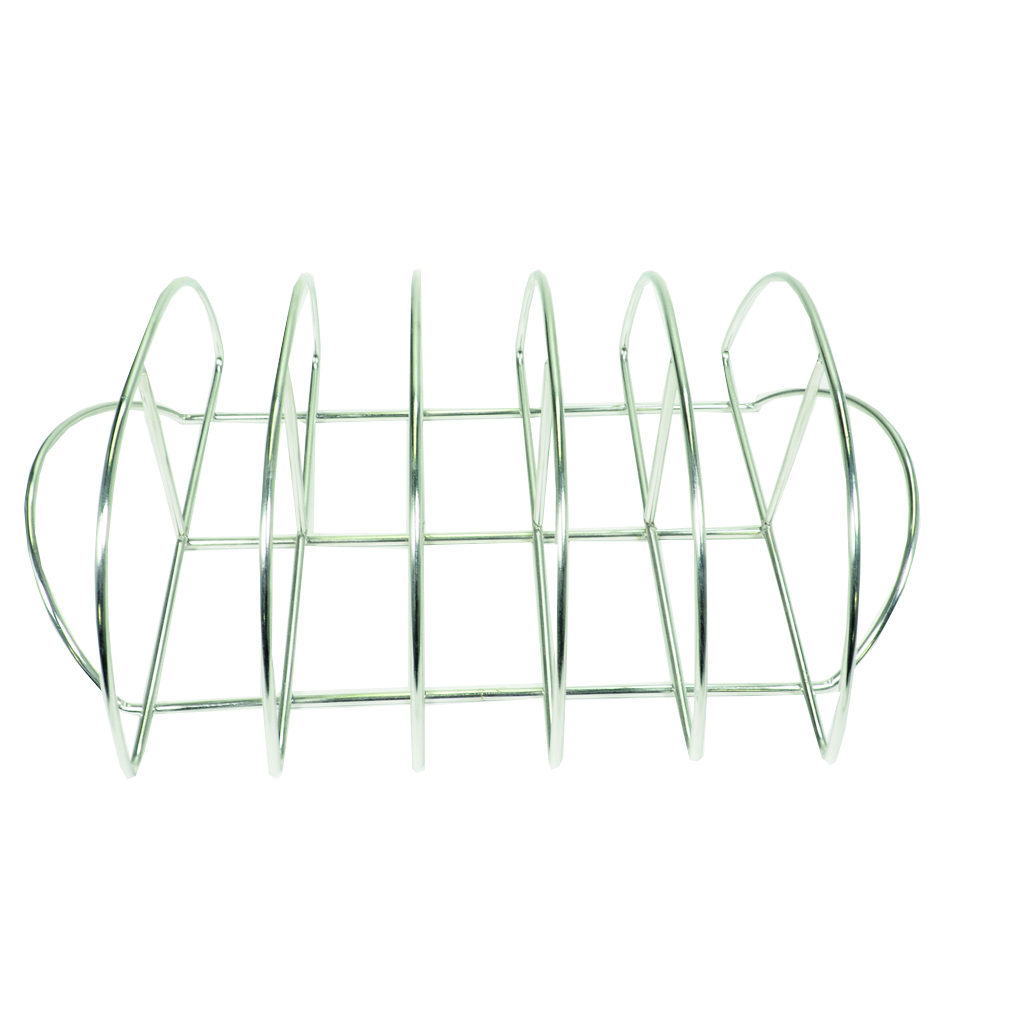 grill guru spare rib rack – rvs ribrek voor kamado