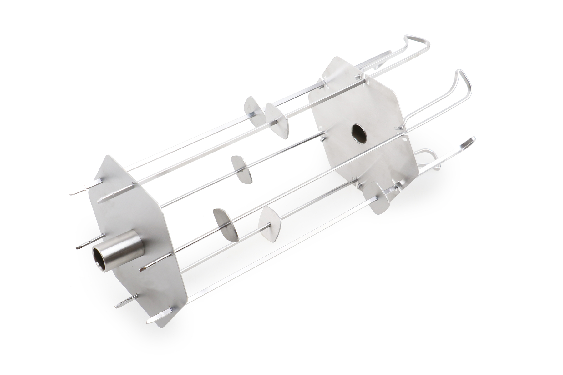 grill guru rotisserie skewer rack large – spiesenrek voor kamado