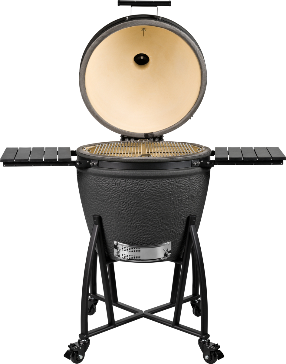grill guru prime matt black xl – keramische kamado bbq Ø55 cm