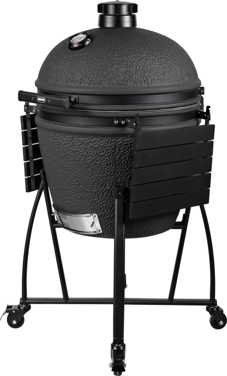 grill guru prime matt black xl – keramische kamado bbq Ø55 cm
