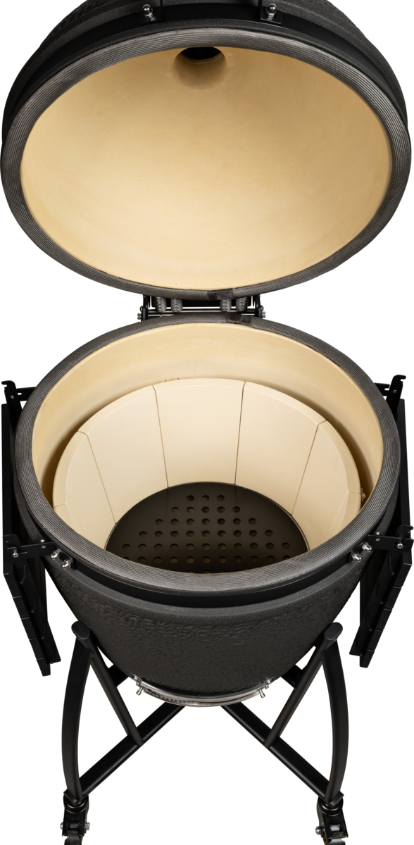 grill guru prime matt black xl – keramische kamado bbq Ø55 cm