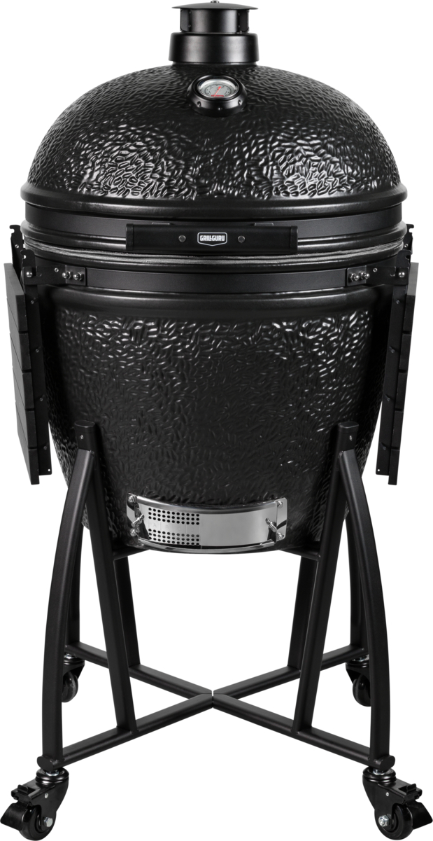 grill guru prime satin black xl – keramische kamado bbq Ø55 cm