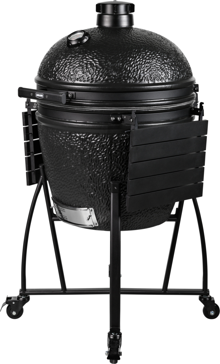 grill guru prime satin black xl – keramische kamado bbq Ø55 cm