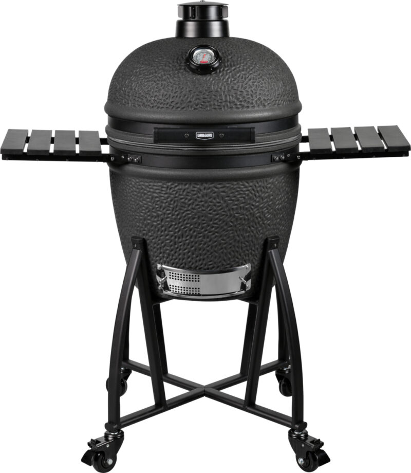 grill guru prime satin black large – keramische kamado bbq Ø47 cm
