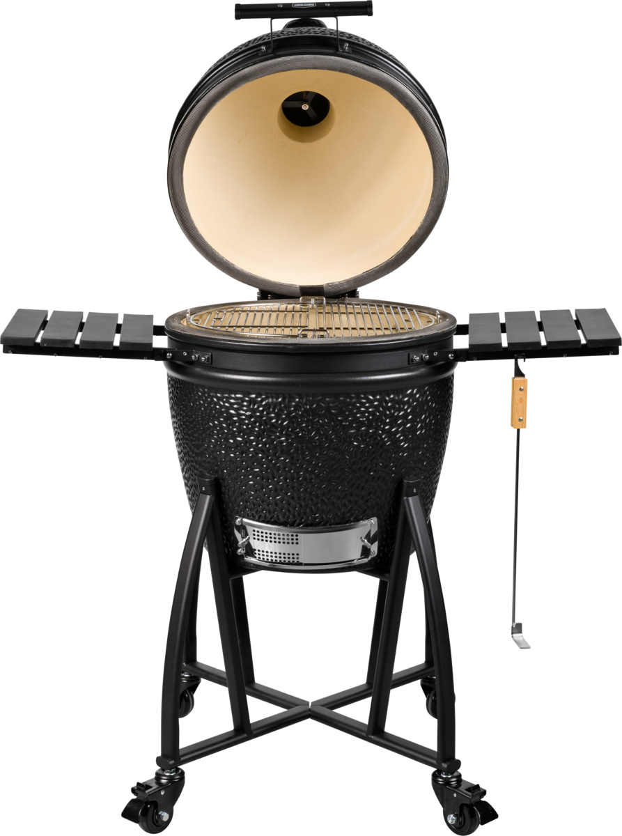 grill guru prime satin black medium – keramische kamado bbq Ø40 cm