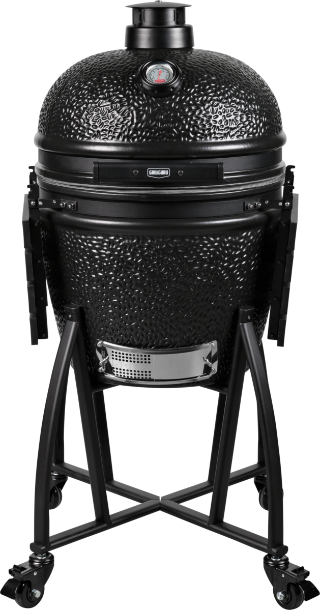 grill guru prime satin black large – keramische kamado bbq Ø47 cm